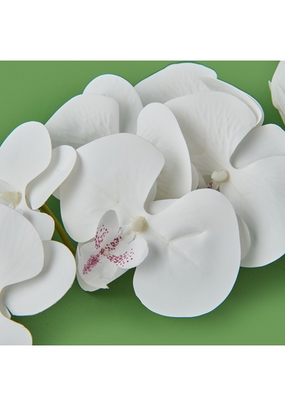 Exclusive Orkide Yapay Çiçek - Beyaz - 105 Cm Çok Renkli