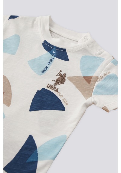 U.S. Polo Assn. U.s. Polo Assn Erkek Bebek Krem Takım 5274-43532 Krem