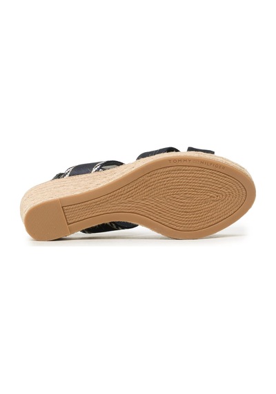 Tommy Hilfiger Tommy Hılfıger Kadın Sandalet Fw0fw07091-dw6 Lacivert