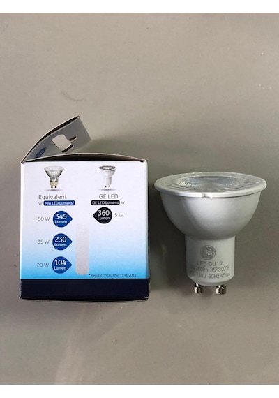 8 Adet General Elc. Gu 10 Led Spot 5w 360lümen 3000 Kelvin