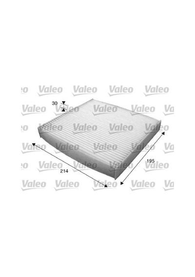 VALEO 715620 Polen Filtresi Corolla Uyumlu 07-11 Auris 07-11 Yaris 06-11 Rav4 06-11 LandCruiser 08- Hilux 08- / Range Rover 12-
