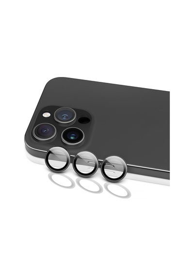 Apple Uyumlu   iPhone 16 Pro Max Raptic Armour Serisi Kamera Lens Koruyucu Şeffaf