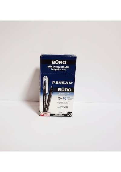 Tükenmez Kalem Pensan 2270 1mm Siyah 50 Li