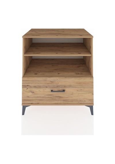 Kronos Şifonyer 2 Raflı Tek Çekmeceli 88x59x96 Çam-çam Çam