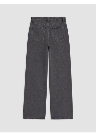 Lcw Jeans Gri Straight Fit Kadın Jean Pantolon