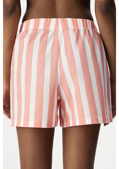Penti Pembe Cozy Club Çizgili Pamuklu Şort Pijama Altı Pn27