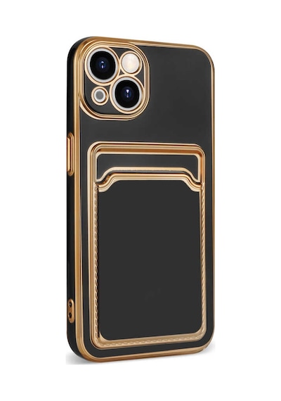 Zore İphone 13 Uyumlu Ogaa Bark Kartlıklı Kılıf-mavi