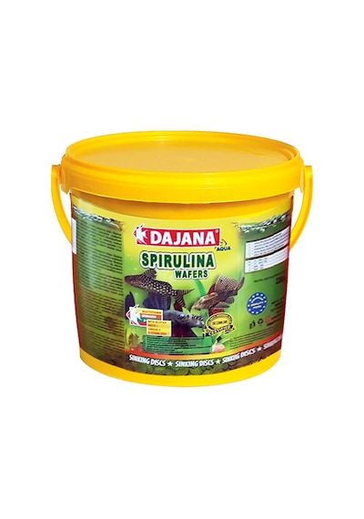 Techmrt Dajana Spirulina Wafers Yem Kova 5000 Ml 2200 Gr