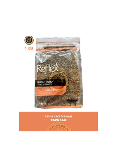 Reflex Kitten Tavuklu Yavru Kedi Maması 1kg