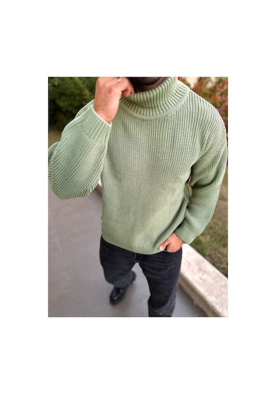Elku Moda Boğazlı Erkek Kazak Oversize Balıkçı Yaka Geniş Salaş Triko Oversize Triko Açık Bej Elku Moda Boğazlı Erkek Kazak Oversize Balıkçı Yaka Geniş Salaş Triko Oversize Triko Açık Bej