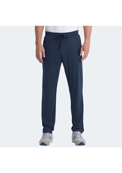 Slazenger KINSPORT IN Erkek Cepli Koyu Gri Eşofman Altı