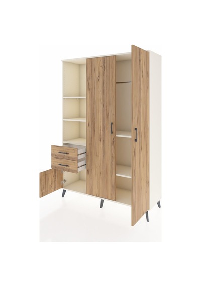 Hyperion Dolap 5 Raflı 2 Çekmeceli Tek Askılı 132x44x195 Aytaşı-çam/çam Atlas Çam/atlas Çam - Aytası Hyperion Dolap 5 Raflı 2 Çekmeceli Tek Askılı 132x44x195 Aytaşı-çam/çam Atlas Çam/atlas Çam - Aytası