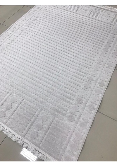 Bünyan Halı Twist 252 Serisi Oturma Salon Yatak Çocuk Odası Halısı Bej