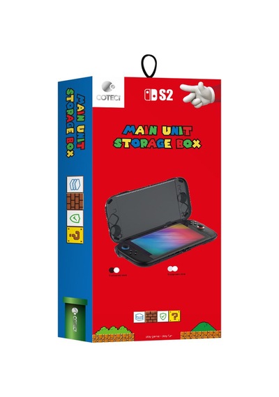 Nintendo Switch 2 Uyumlu Şeffaf Sert Saklama Kutusu Ve Koruyucu Kılıf