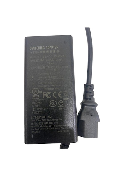 12v 5 Amper 60watt Plastik Kasa Power Girişli Adaptör - 5.5 2.5 Uçlu