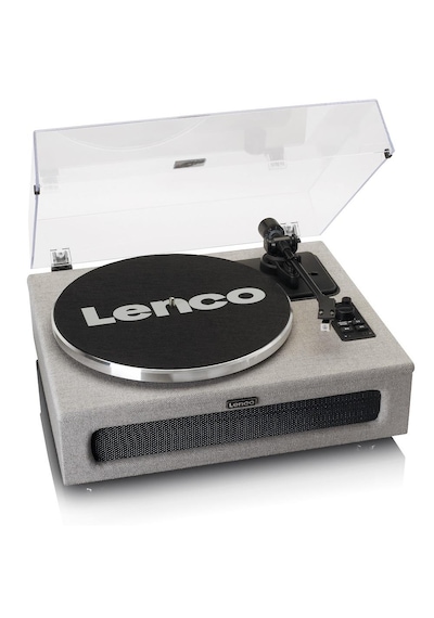 Lenco Ls-440 Gy Gri 4 Hoparlörlü Bluetoothlu Pikap Plak Çalar