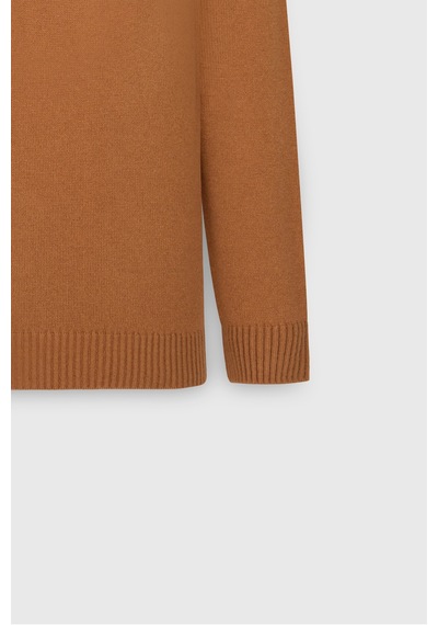 AC&Co / Altınyıldız Classics Erkek Camel Yünlü Dikişsiz Sıcak Tutan Standart Fit Normal Kesim Bisiklet Yaka Armürlü Triko Kazak CAMEL AC&Co / Altınyıldız Classics Erkek Camel Yünlü Dikişsiz Sıcak Tutan Standart Fit Normal Kesim Bisiklet Yaka Armürlü Triko Kazak CAMEL