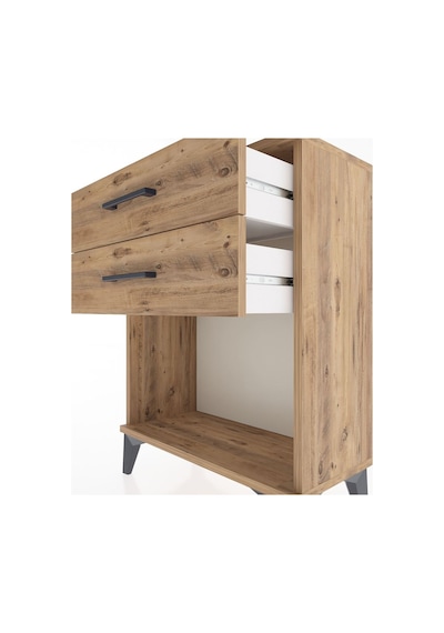 Arges Komodin 4 Çekmeceli 60x30x80 Çam-çam Çam