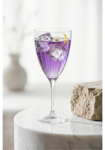 Lav Vivo Cam Goblet 6'lı 500 ml Ayaklı (Kırmızı Şarap Kadehi , Kokteyl Bardağı)