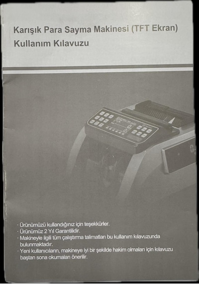 Plus Silver Para Sayma Makinesi