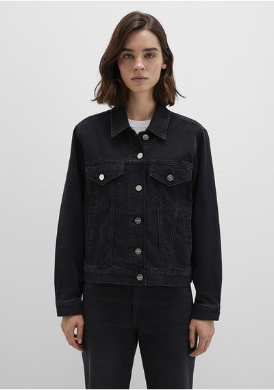 Mavi - Ruby Iconic Koyu Gri Jean Ceket 1110505-89163 Antrasit