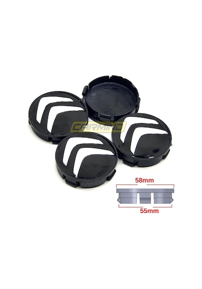 Citroen Jant Göbek Arması 55-58Mm