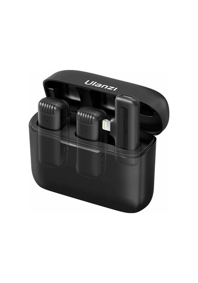 Ulanzi J12 Kablosuz İkili Yaka Mikrofonu Lightning