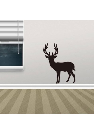 Duvar Özel Yeni Sticker Karikatür Hayvan Geyik Yatak Odası Arka Plan Özel Yeni Sticker