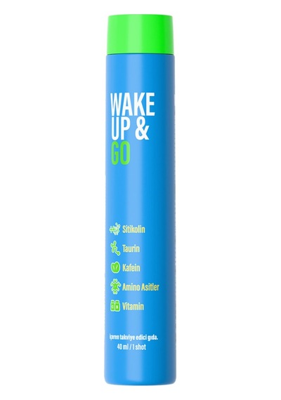 Wake Up & Go Shot 40 Ml - 6 Adet Tarı