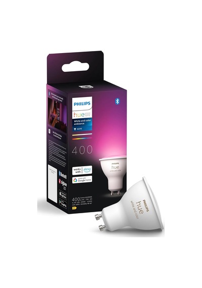 4.2w Renkli Akıllı Spot Ampul Gu10 Bluetooth Uyumlu, Alexa, Apple Home Ve Google Assistant İle Sesli Kontrol - 25.000 Saat Ampul Kullanım Ömrü Diğer