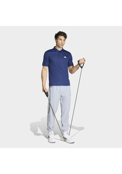 Adidas Workout Essentials Erkek Mavi Polo Tişört Kd5437