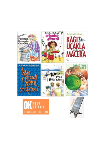 Konuk Değil Baş Belası -arkadaş Dümeni - Kağıt Uçakla Macera- Lollipop - Konserve Kutusundan /6kitap