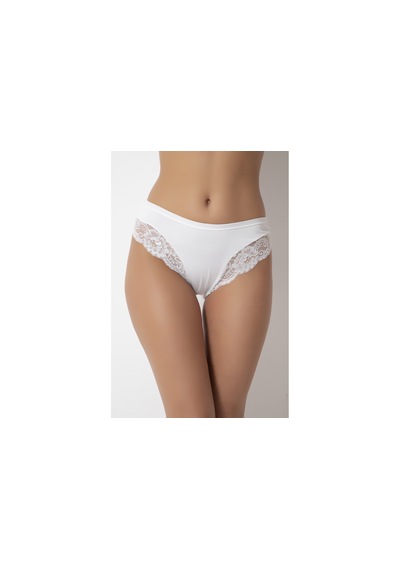 Kocabey G-box 914 Kadın Brazilian Bikini Külot Ekru