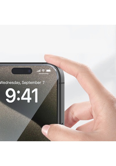 Apple     Uyumlu iPhone 13 Zore 3d Oliv Hd Temperli Cam Ekran Koruyucu + Kolay Uygulama Aparatı