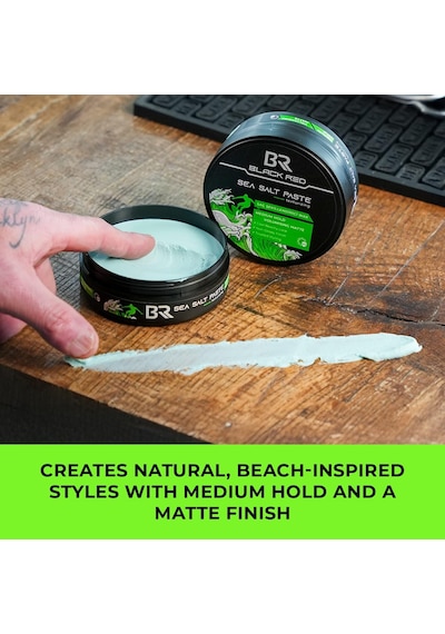 Wax Saç Şekillendirici Wax Sea Salt Paste Deniz Tuzlu Mat Doğal Görünüm Orta Sertlik - 120 Ml