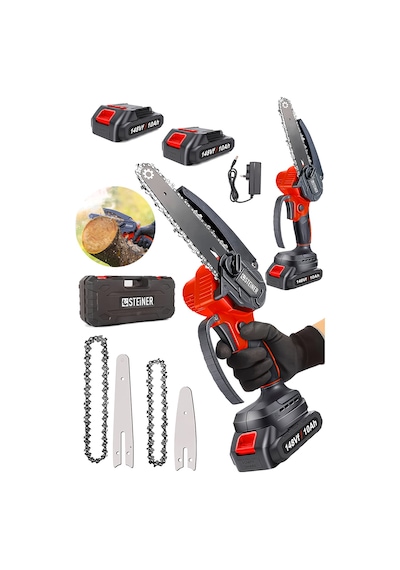 Steiner 148 Vf 10 Ah %100 Kömürsüz Motor Akülü Dal Budama 15 Cm K