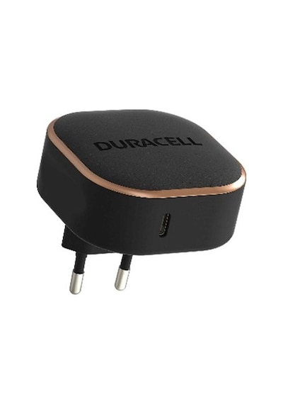 Duracell 20W PD 1XUSB-C Şarj Cihazı Siyah