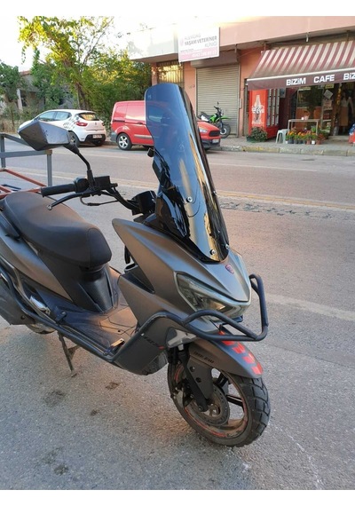 Motocam Rks Newlight 125 Ön Cam 2021-2022 Model 55cm Siyah Renkli 4mm Pro Modele Uymaz