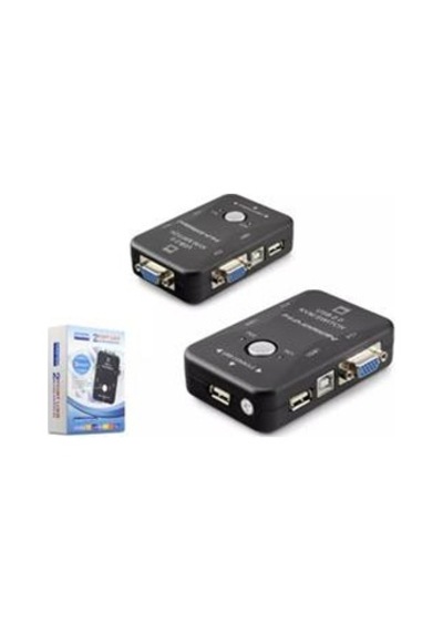 Hadron Hdx1360 Vga Usb Kvm Swıtch 2giriş 1çıkış Siyah