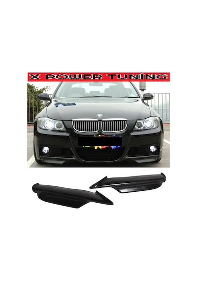 Bmw E90 2006.plastik Boyasız M.tech Tampona Uyumlu Ön Flap