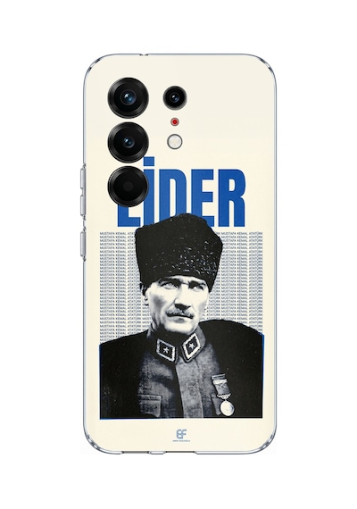 Tecno Camon 50 Pro 4g Uyumlu Atatürk Lider Baskılı Silikon Kılıf