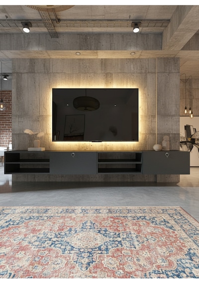 Resital Tv Ünitesi S2447-4 Antrasit Antrasit