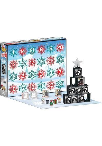 Funko Pop Bitty Star Wars Bitty 24-day Countdown Advent Calendar 24 Bitty Collection Takvimi