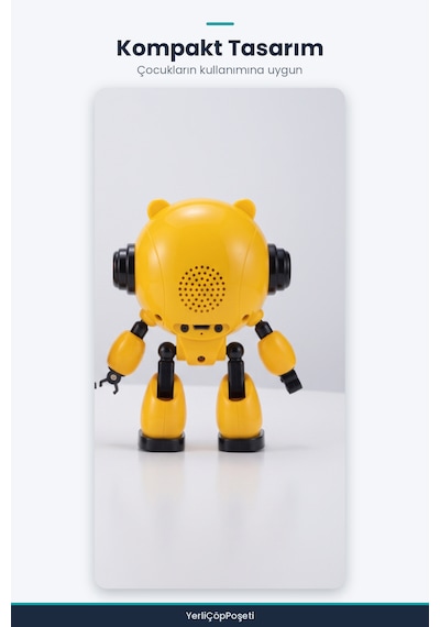 Yapay Zeka Robotu - Wi-fi Uygulamalı - Konuşma Özellikli Oyuncak