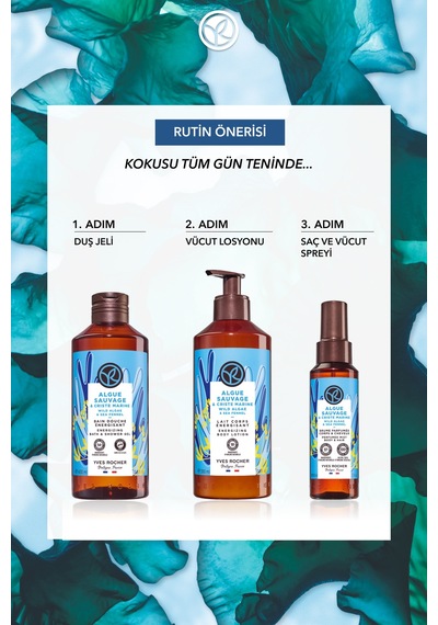 Yves Rocher Duş Jeli-nemlendirici Serinletici Okyanus Esintisi -sls,sles İçermez,vegan-400ml Diğer