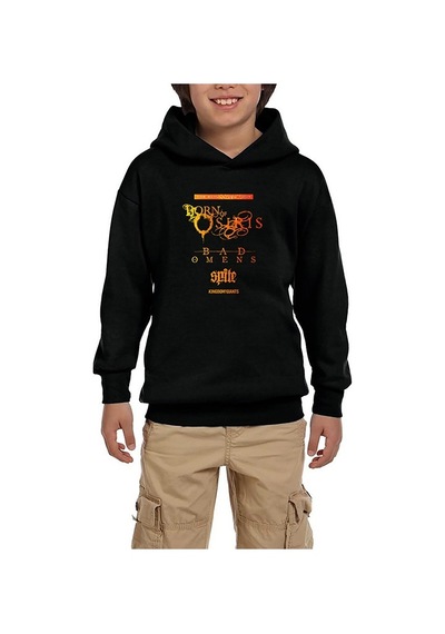 Zepplin Giyim Born Of Osiris Simulation American Tour Siyah Çocuk Kapşonlu Sweatshirt Siyah