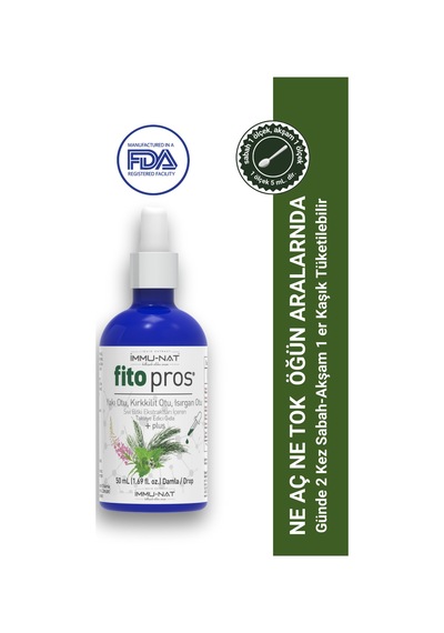 Fito Pros Bitkisel Sıvı Ekstraktları Karışımı 50 Ml Drop Takviye Edici Gıda
