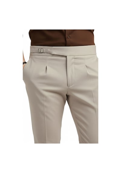 Deepsea Erkek Bej Likralı İtalyan Kesim Pileli Kemer Tokalı Şık Kumaş Pantolon 2601020 Bej Deepsea Erkek Bej Likralı İtalyan Kesim Pileli Kemer Tokalı Şık Kumaş Pantolon 2601020 Bej