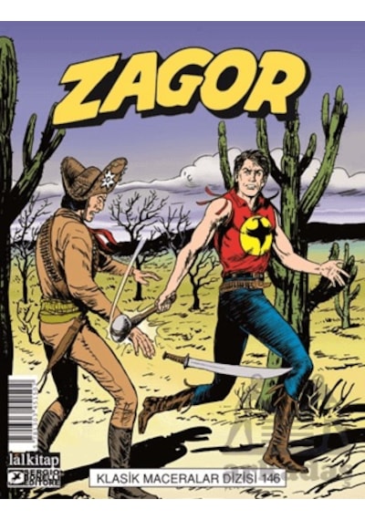 Zagor Klasik Maceralar Cilt 146 Lal Kitap
