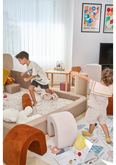 Funbed Yeni Nesil Montessori Çocuk Yatağı & Oyun Alanı Yıkanabilir Sıvı Geçirmez Bej - 836527200 Funbed Yeni Nesil Montessori Çocuk Yatağı & Oyun Alanı Yıkanabilir Sıvı Geçirmez Bej - 836527200